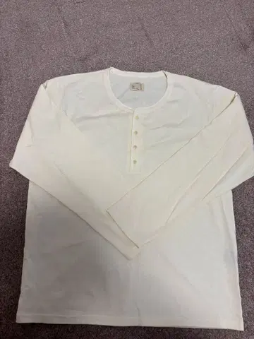 pablo vinci Waffle henley neck 롱 T