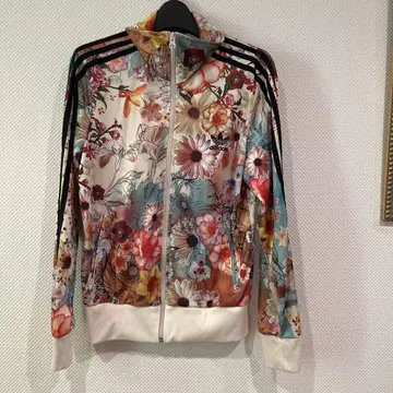 아디다스 오리지널 꽃무늬 집업 저지