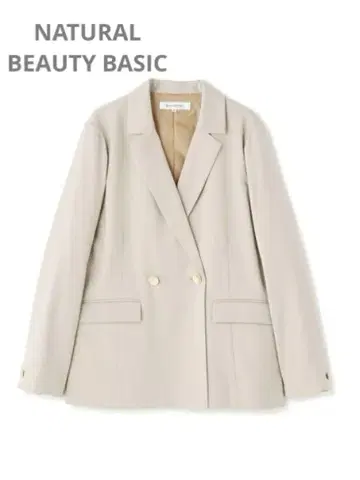 [ 새상품급 ] 더블 브레스트 자켓 NATURAL BEAUTY BASIC