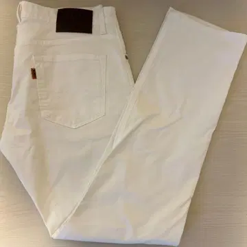EDWIN EXM403 화이트 데님 팬츠 32인치