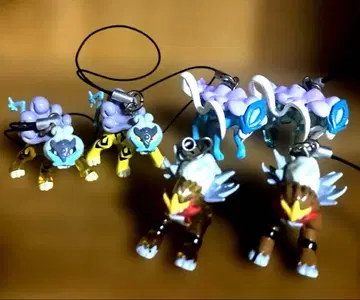 포켓몬 3견 엔테이 스이쿤 라이코 스트랩 근부 클리어 노멀