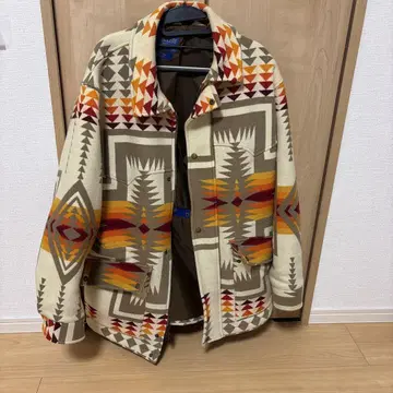 Pendleton 울 자켓 S 네이티브 무늬