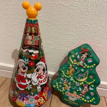 도쿄 디즈니 리조트 크리스마스 트리 2014 레트로 캔