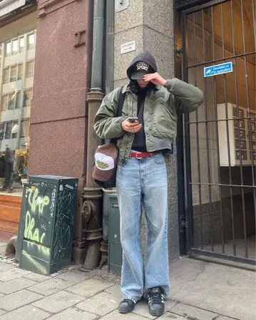 00s CWU-45/P 플라이트 자켓 실물 탑건 MA-1