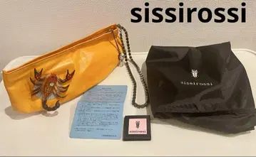 sissirosi 가죽 핸드백 클러치백