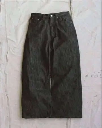 [ LIDNM ] XX SLUB BAGGY DENIM