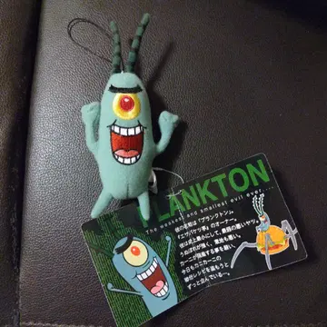 플랜크톤 스트랩 키링 스펀지밥