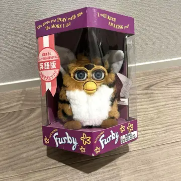 미사용 새상품 초대형 퍼비 타이거 Furby 영문판 일렉트로닉스 호랑이