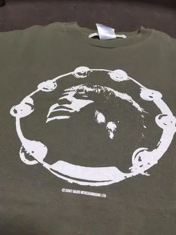 [ 공식 ] oasis 빈티지 T셔츠 리암 갤러거 M 사이즈