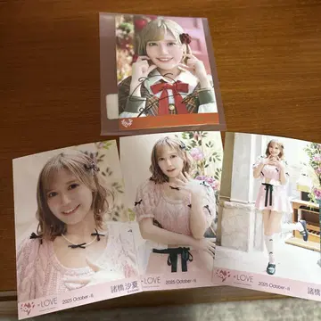 모로하시 사나 친필 브로마이드 이코러브 러브송에 습격당하다