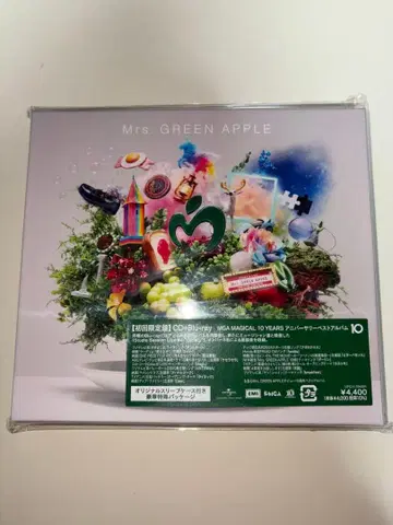 Mrs. GREEN APPLE 10 YEARS Blu-ray 미개봉
