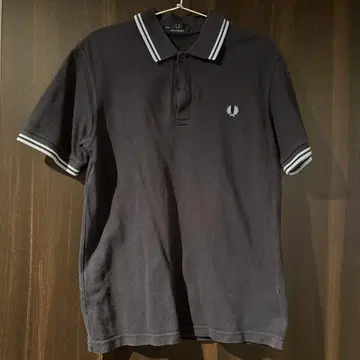 다크 그레이 스트라이프 피케 셔츠 38인치