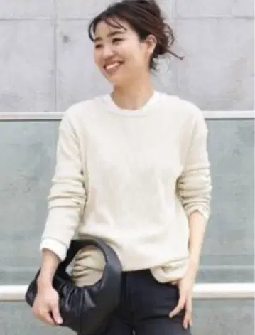 Deuxieme Classe 와플 T셔츠 내추럴