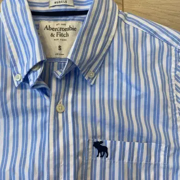 Abercrombie & Fitch 스트라이프 셔츠 S