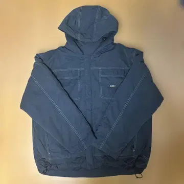 XLARGE 겨울용 아우터 후드 부착 XL 다크 블루
