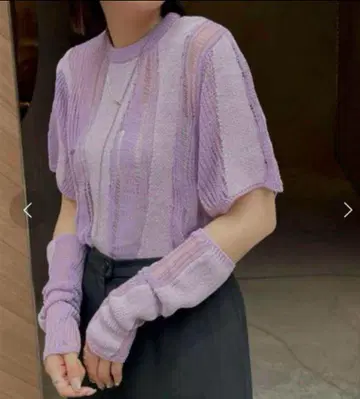 AMERI vintage GLOVE SET KNIT TOP