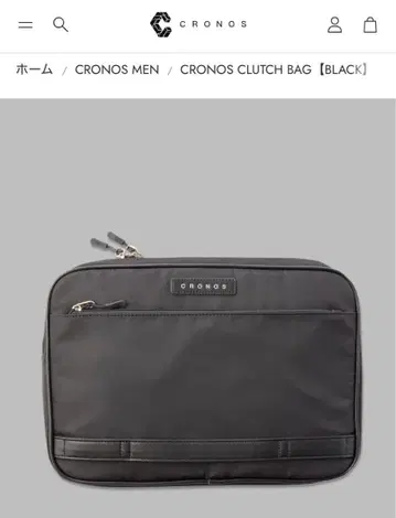 CRONOS 클러치백 [블랙]