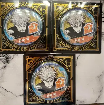 [ 주술회전 ] 생일 캔뱃지 고죠 사토루 BD 4 x 3
