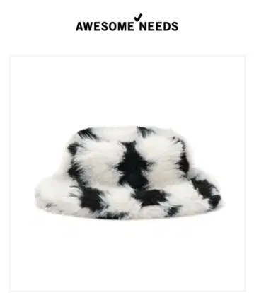 awesome needs 퍼 버킷햇