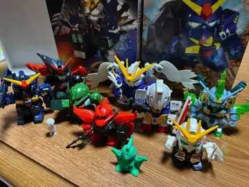 W-Gundam Zero Custom & Gundam Mk-II 세트