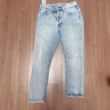 Levi's 데미지 가공 데님 팬츠 허리 26
