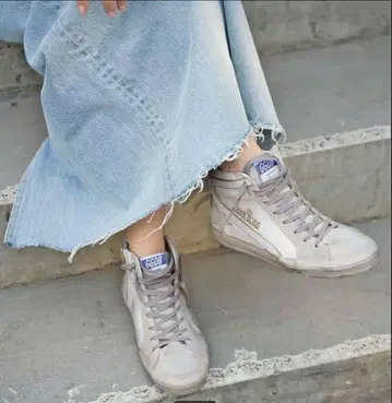 GOLDEN GOOSE SLIDE WHITE 스니커즈 36