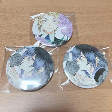 PandoraHearts 판도라하츠 캔뱃지 꽃말 3종 세트