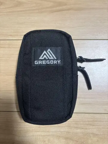 GREGORY 블랙 파우치 M 사이즈