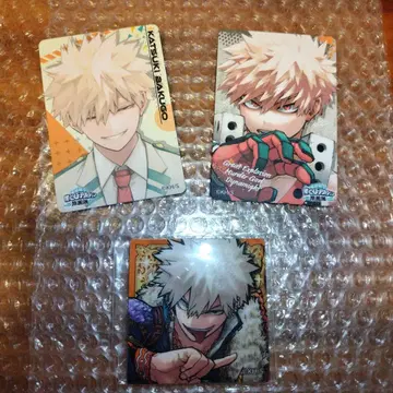 히로아카 바쿠고 카츠키 마그넷 3점 원화전 십걸