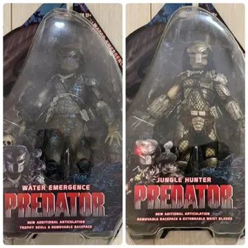 NECA 미개봉 새상품 정품 프레데터 피규어 2체 세트