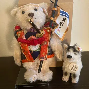 슈타이프 모모타로 베어 앤 도그