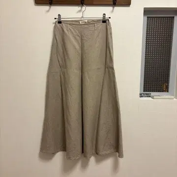 Henry O. W. 린넨 롱 스커트