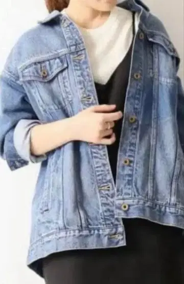 spick & span 오버사이즈드 데님 3RD 데님 자켓