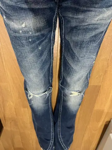 로데오 크라운 로우라이즈 데님