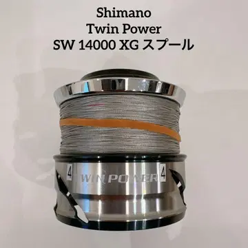 시마노 21 트윈파워 SW14000XG 스풀 + 4호 라인