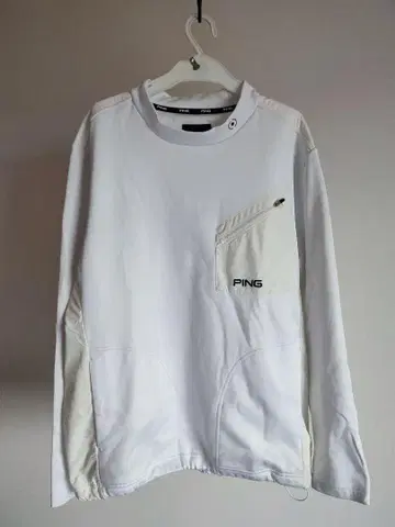 핑 PING 하이넥 화이트 M