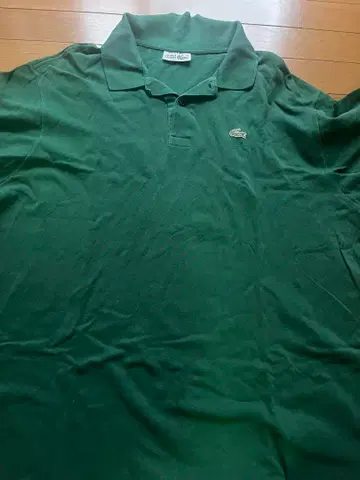 Lacoste 다크 그린 피케 셔츠 B 사이즈