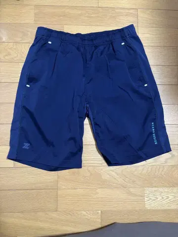 네이비 L 숏팬츠 폴리에스테르