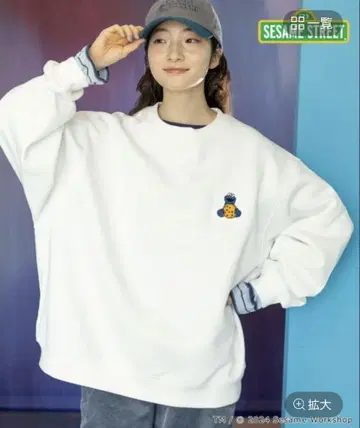 니코앤드 세서미 스트릿 맨투맨