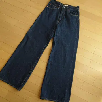 LEVI'S PREMIUM 리브 와이드 레그 데님 팬츠 27