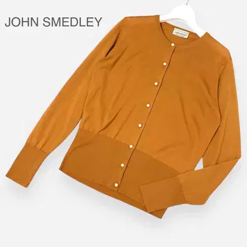 새상품급 JOHN SMEDLEY 울 100% 가디건 영국제