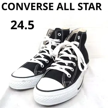 262 CONVERSE ALL STAR 블랙 스니커즈 24.5