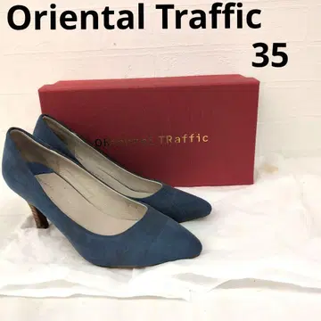 262 Oriental Traffic 블루 스틸레토 35