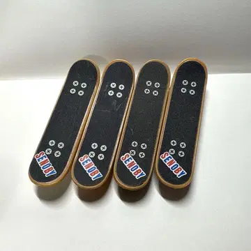 손가락 스케이트보드 손가락 스케이트 핑거보드 4개 세트 SENOBY