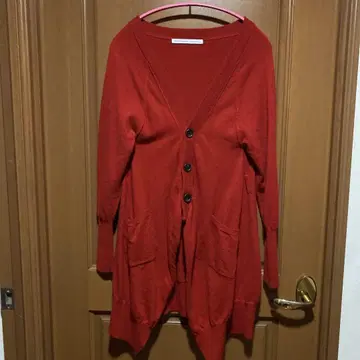 Spick and span RED 색상 변형 가디건