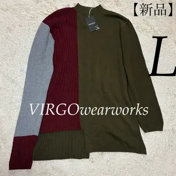VIRGOwearworks [택 포함 새상품] 비대칭 도킹 니트