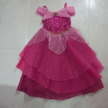 Disney 공식 드레스 오로라 공주 130cm 새상품급