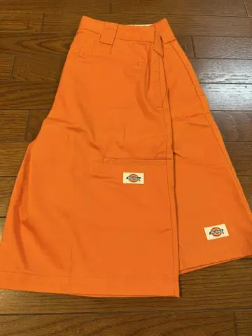 디키즈 Dickies 루즈핏 오렌지 32 오버 사이즈
