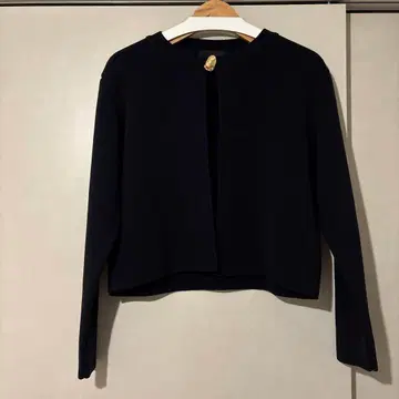 ZARA 네이비 골드 버튼 가디건