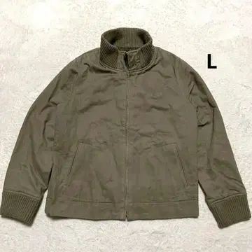 as use 탱커 자켓 블루종 밀리터리 카키 L 사이즈